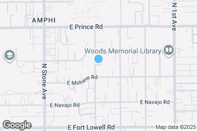 Map image of the property - 3430 N Fontana Ave