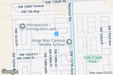 Map image of the property - 14123 SW 158th Ct