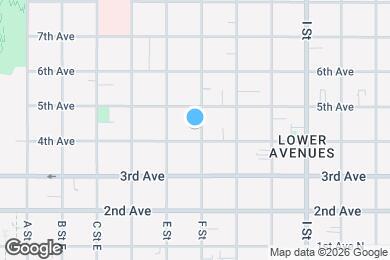 Map image of the property - 213 F St E