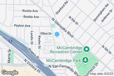 Map image of the property - 1814 Grismer Ave
