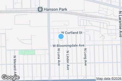 Map image of the property - 1817 N Luna Ave