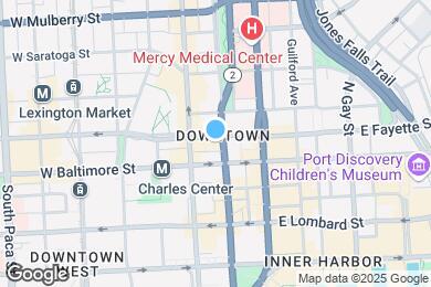 Map image of the property - 19 E Fayette St