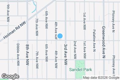 Map image of the property - 330 NW 95th St