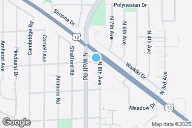 Map image of the property - 587 Princeton St