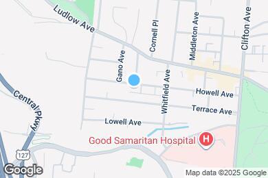 Map image of the property - 545 Howell Ave