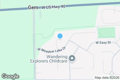 Map image of the property - 415 S Meadow Song Ct