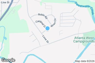 Map image of the property - 2628 Wren Cir