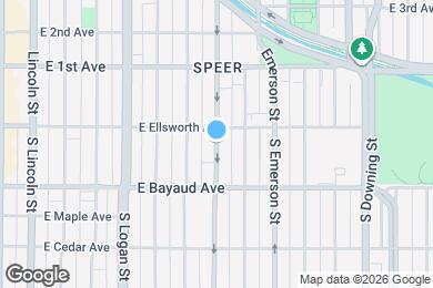 Map image of the property - 25 S Washington St