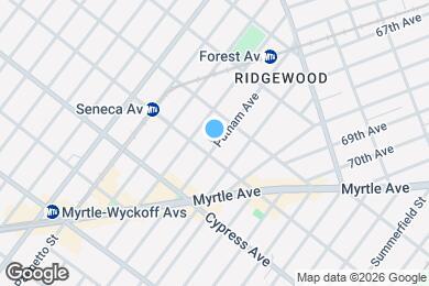 Map image of the property - 18-15 Putnam Ave