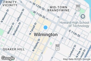 Map image of the property - 913 N Market St