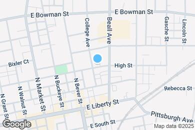 Map image of the property - 416 E Larwill St
