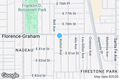 Map image of the property - 7923 Morton Ave