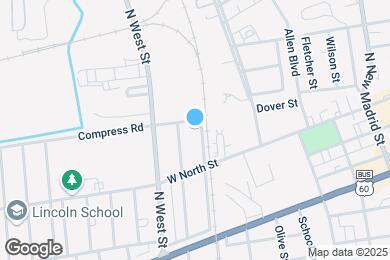Map image of the property - 227 N Frisco St