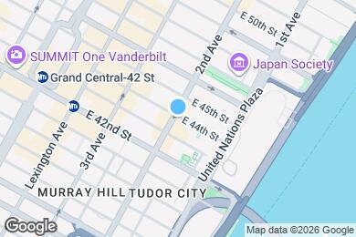 Map image of the property - 310 E 44th St