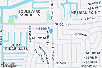 Map image of the property - 5921 NE 18th Ave