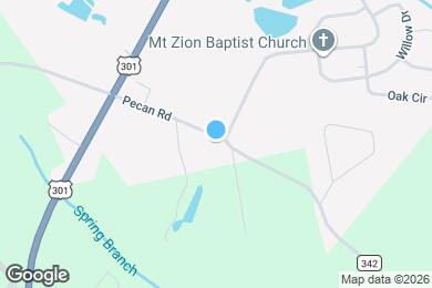 Map image of the property - 213 E Pecan Rd