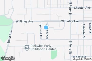 Map image of the property - 207 Marianna Ave