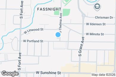 Map image of the property - 1539 S Thelma Ave