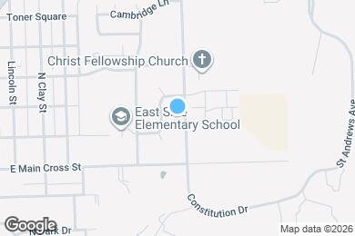 Map image of the property - 112 Lind Dr