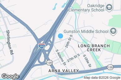 Map image of the property - 2321 25th St S