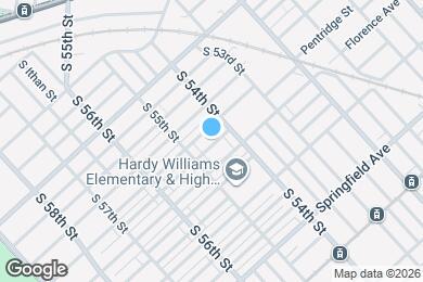 Map image of the property - 5425 Ridgewood St