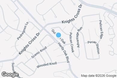 Map image of the property - 834 Quitman Oak