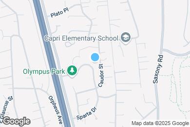 Map image of the property - 1408 Caudor St