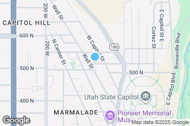 Map image of the property - 80 W Zane Ave