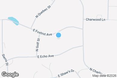 Map image of the property - 4520 E Foxtrot Ave