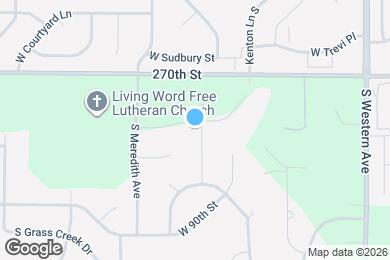 Map image of the property - 2701 W Oak Hill Dr