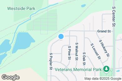 Map image of the property - 523 S Poplar St