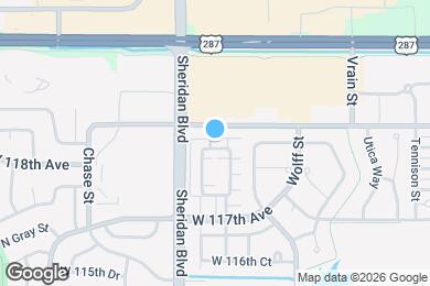 Map image of the property - 11806 Zenobia Loop