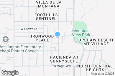 Map image of the property - Ironwood Apartments