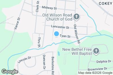 Map image of the property - 805 Tyan St