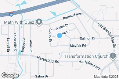 Map image of the property - 2412 Ionic Ct