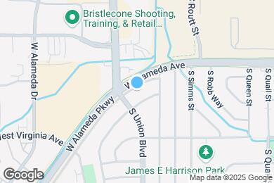 Map image of the property - 11960 W Alameda Pky