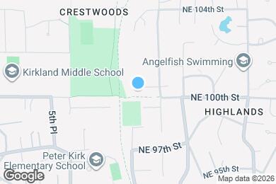 Map image of the property - Live the Dream in Kirkland! Luxurious Home For Rent