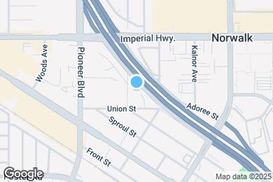 Map image of the property - 12801 Zeus Ave