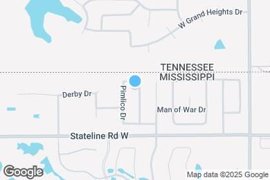 Map image of the property - 9161 Preakness Dr