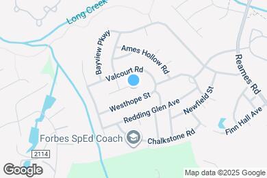 Map image of the property - 8117 Rosberg Ln