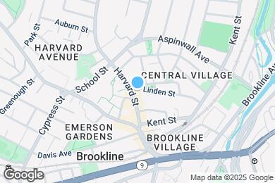 Map image of the property - 41 Harvard St