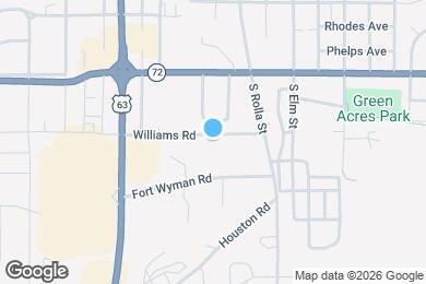 Map image of the property - 309 Williams Rd