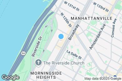Map image of the property - 186 Claremont Ave