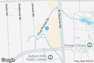 Map image of the property - 3300 Five Points Dr