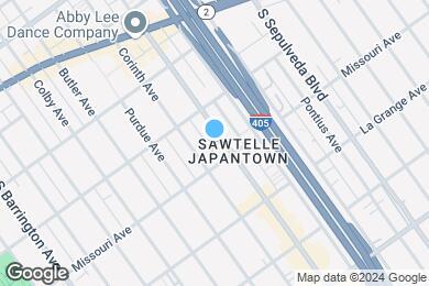 Map image of the property - 1837 Sawtelle Blvd