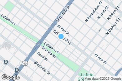 Map image of the property - 2549 Saint Peter St