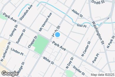 Map image of the property - 385 Park Ave