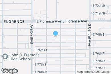 Map image of the property - 736 E 74th St