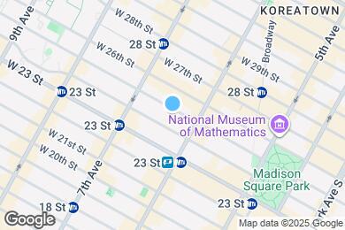 Map image of the property - 124 W 25th St