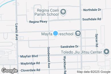 Map image of the property - 650 Linda Dr
